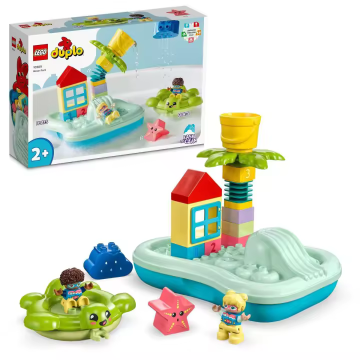 LEGO 10989 DUPLO Parque Acuático Set de juguetes de construcción Mi Ciudad (19 piezas) - 1