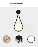 Lámpara De Pared LED G9 Para Dormitorio Con Interruptor De Enchufe Metal Para Pasillo Ajuste De Voltaje AC85-265V Moderna - details 9