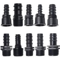 Conector De Barbaco De Jardín De Plástico 1PC Hembra/Macho Tamaño De Hilo 1/2 3/4 a 1 Pulgada Fitting De Riega Para Jardín - details 0