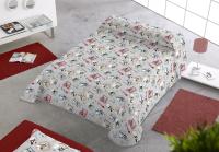 SABANALIA - Colcha estampada Dogs (Disponible en varios tamaños) | Colcha ideal para primavera y verano | Producto ligero y decorativo - details 0