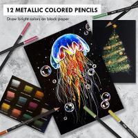 KALOUR Set De Lápices De Colores Profesionales 50/72/180/240/300 Pcs Lápices De Aceite Para Dibujos Y Pintura Artística Suministros Para Colorear - details 78