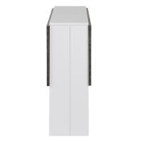 Mesa de Comedor Plegable Cocina Salón Mesa Auxiliar con 2 Alas Abatibles Ahorra Espacio Diseño Moderno cuatro colores - details 0