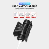 Lámpara Frontal LED Super Brillante Con Batería 18650 Integrada Recargable Tipo-C Para Camping Pesca Nocturna - details 4