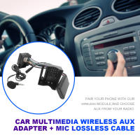 Adaptador De Audio Wireless Bluetooth-Compatible Para Peugeot 207 307 407 308 Citroen C2 C3 RD4 12Pin modulo De Bluetooth Para Radio Estéreo AUX-IN - details 2