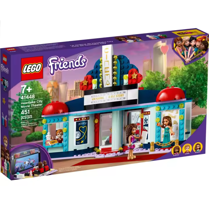 LEGO FRIENDS - CINE DE HEARTLAKE CITY, 41448, TIENDA CON LICENCIA OFICIAL - 1
