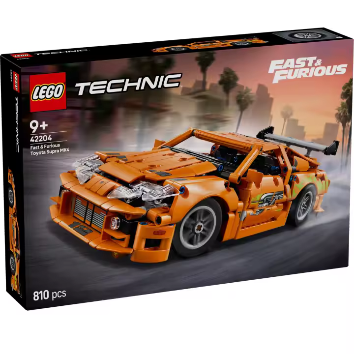 LEGO TECHNIC: FAST & FURIOUS - TOYOTA SUPRA MK4, 42204, TIENDA CON LICENCIA OFICIAL - 1