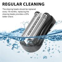 Reemplazo del cabezal de afeitadora 32B para Braun 32B Series 3, 301S, 310S, 320S, 330S, 340S, 360S, 380S, 3000S, 3020S, 3040S, 3080S - details 3