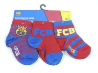 FC Barcelona Calcetines de Bebé Pack de 3 - 78% Algodón - Tallas 6-12 y 12-24 Meses - details 0