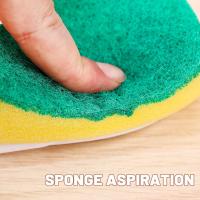 Juego De Cepillo De Limpieza Para Platos Con Botella De Detergente Y 1 Cabezal De Repuesto Para Limpieza De Cocina Herramienta De Escobilla Para Fregadero Ecológica Y Duradera - details 1