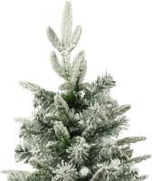 Árbol de Navidad Automontable Flocado con Copos de Nieve Abeto Nevado 150-210cm C/Soporte Metálico - details 2