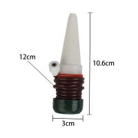 Juego De 4 Palos De Riego Automáticos Para Plantas De Jardín Y Verduras Cerámica Autoabastecimiento Para Potted Plants - details 1