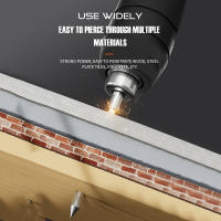 Clavadora Manual Mini de Acero para Hormigón/Madera, Kit Bricolaje con 100 Clavos y Herramienta Anclaje Paredes para Trabajos en Techos/Decoración - details 3