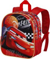Mochila 3D Pequeña Bumper Cars 3 Disney Color Rojo. Tamaño 31x26x11cm. KARACTERMANIA - details 0