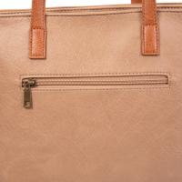 Bolso de mano estilo boho, bolso de rafia natural con ecopiel, bolso de verano para mujer con asa de madera, bolso elegante y ligero ideal para playa o ciudad | Sara Bags - details 2