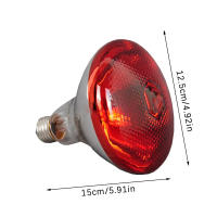 Lámpara De Calor Infrarrojo Para Ponedero 250W Impermeable Antigolpes E27 Para Pollos Pato Cerdo Y Otras Aves De Corral - details 0