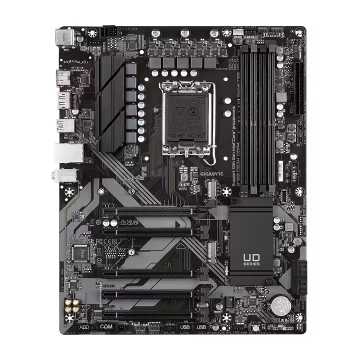 Gigabyte B760 DS3H DDR4 - LGA 1700 - ATX - Intel B760 Express - 1