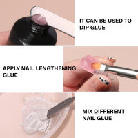 LULAA Pincel De Uñas Doble Final Para Arte De Uñas Y Extensión De Gel Adecuado Para Salón De Uñas Y DIY De Arte De Uñas - details 3