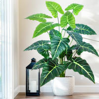 Artificial Pothos Monstera De 60-109cm Planta De Pollo Falso De Plástico Decoración Festiva Para El Hogar Y La Oficina - details 1