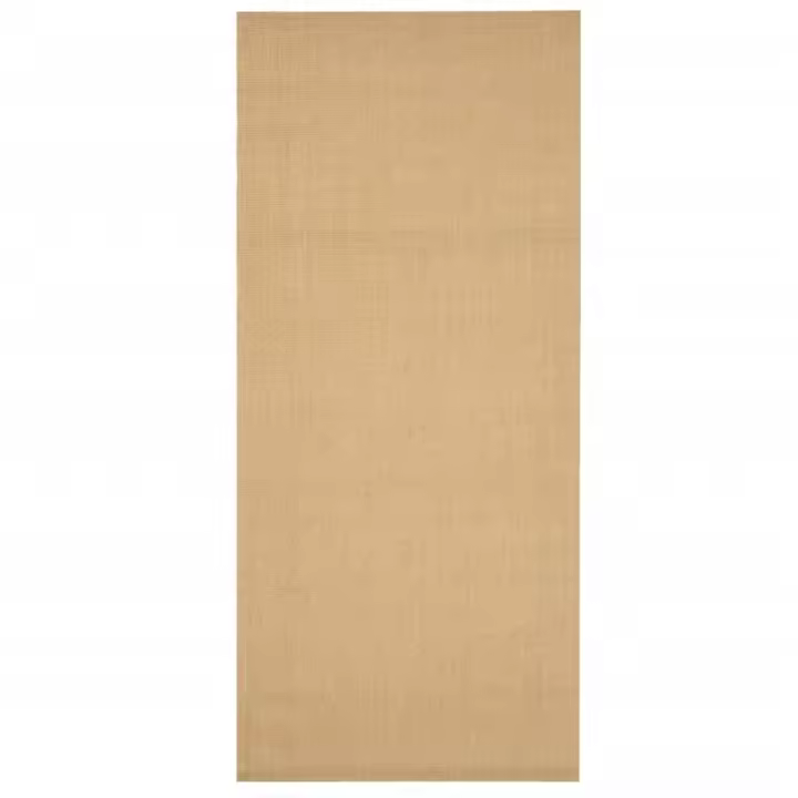 vidaXL Alfombra de sisal natural 66x150 cm Color Natural,  Marrón,  y mas Alfombras de área  Alfombra de Piso para Sala de Estar Dormitorio Habitación Salón - 1