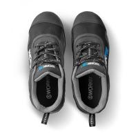 Zapato de seguridad cómodo Workfit Ember S1P SRC negro y azul. Calzado laboral - details 1