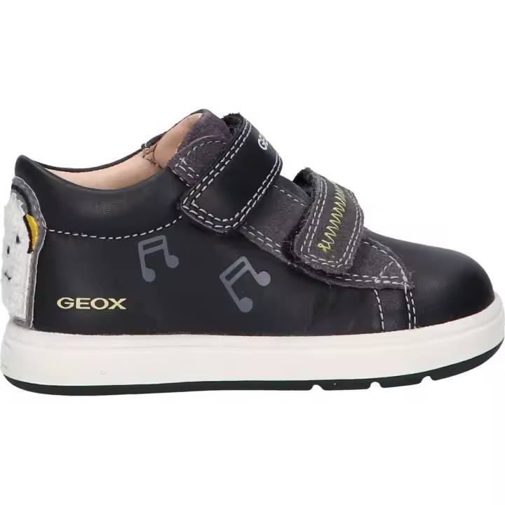 Deportivas de Niña y Niño GEOX B264DB 08522 B BIGLIA BOY C0054 BLACK-YELLOW - 1