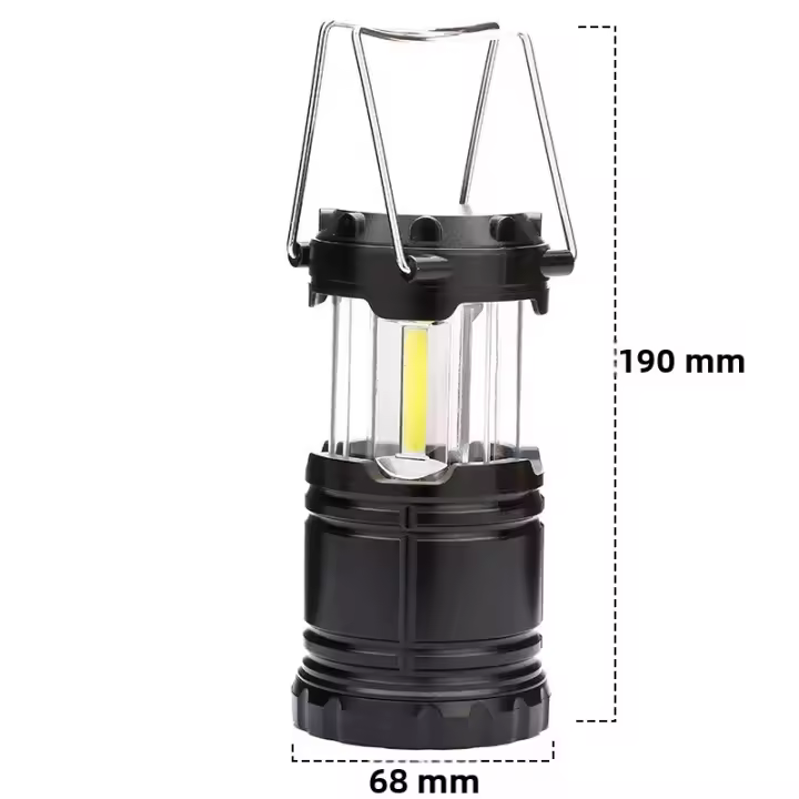 Lámpara De Camping Mini Tent LED Portátil Antigua Torcha Telescopio Luz Emergente Impermeable Para Exteriores Y Uso Diario - 1