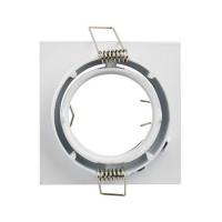 Banner - Aro cuadrado empotrable para bombilla dicroica orientable