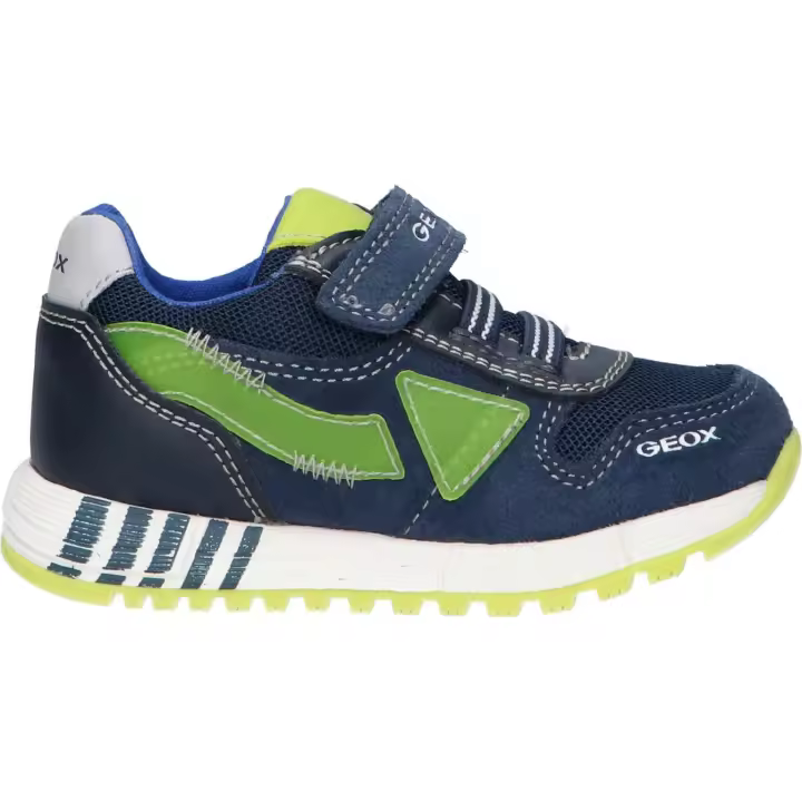 Zapatillas deporte de Niño GEOX B253CA 02214 B ALBEN C4502 NAVY-FLUO YELLOW - 1