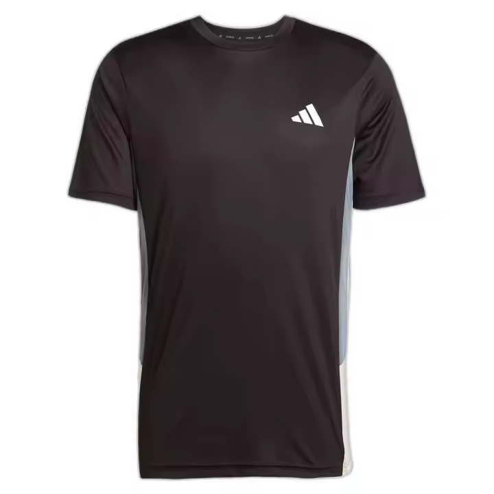 Camiseta de Manga Corta Adidas  para hombre en color negro - 1