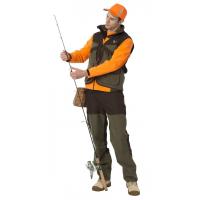 WorkTeam Chaleco Impermeable tipo Caza tejido Oxford, combinado con Ripstop anti espinos, Caza, Pesca - details 2