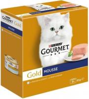 PURINA GOURMET  Gold Mousse Pescado del Oceano 8x85g - details 0