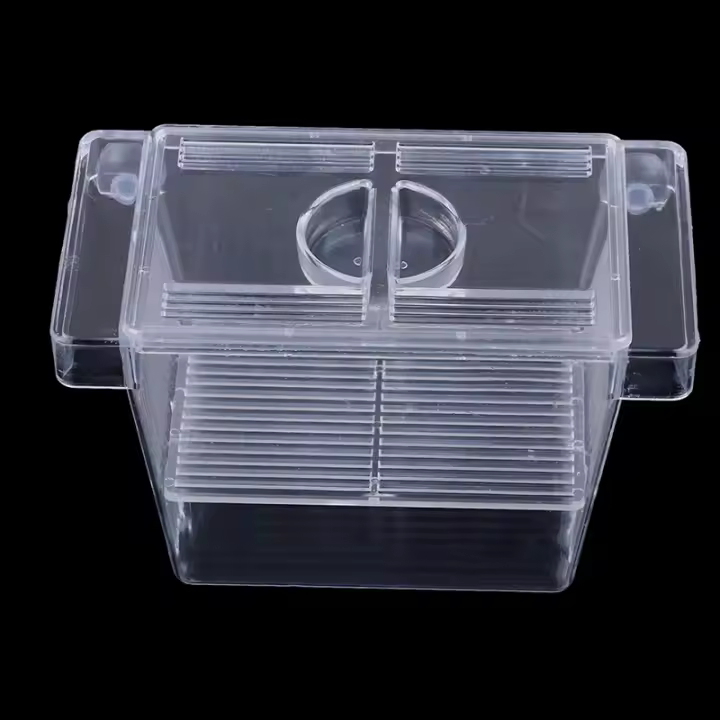 Caja De Cría Para Acuarios Tanque De Peces Guppy Doble Enceguecimiento Reproductor Trampa Hatchery JETTING Origien China Continental - 1