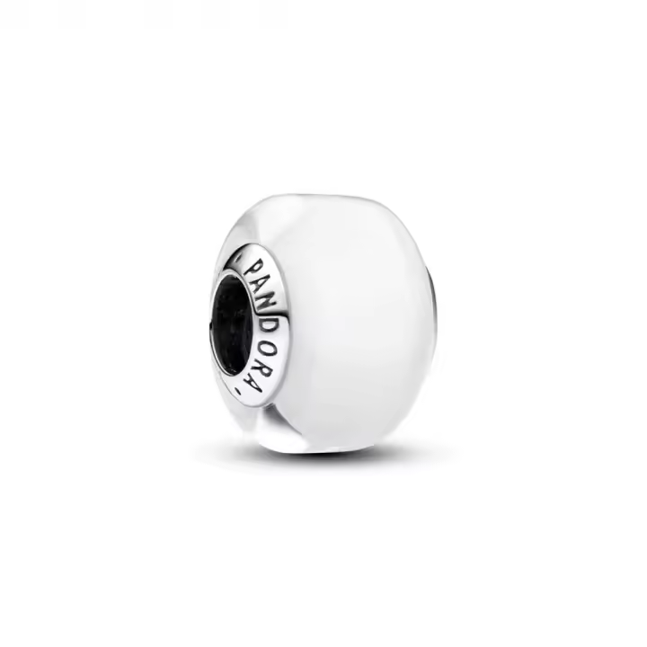 Charm Pandora Moments 793118C00 murano blanco - 1