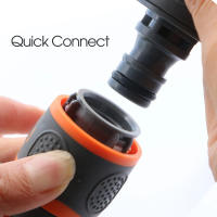 Adaptador De Conector Rápido De Válvula De Bola 16mm Para Jardín Riega Tubería Extensor De Conector De Agua Reparación - details 2