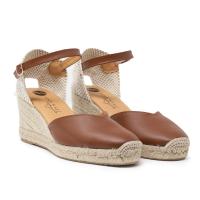 Alpargatas de mujer CLARA DURAN VALPICO VALENCIANA CORREA NAPA CUERO 5C - details 0
