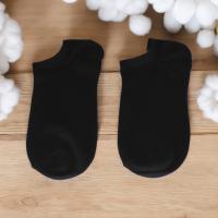 Geshop 6/12 Pares Calcetines Tobilleros Cortos Bajos Invisibles Algodón Transpirables para Hombres y Mujeres, color Negro/Blanco. - details 1
