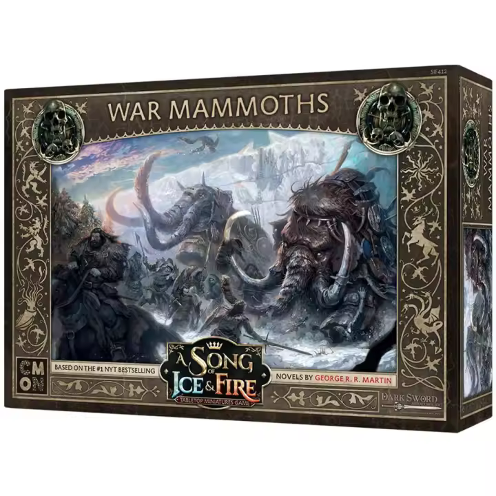 Juego de mesa cancion de hielo y fuego: mamuts de guerra pegi 14 - 1