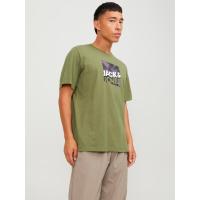 Jack & Jones Hombre camiseta de Algodón Mod JCOLOGAN  Ajuste Regular logo estampado Moda Casual Informal Ref 246992 - details 9