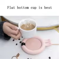 Calentador de tazas de café eléctrico para el hogar y la Oficina, 3 temperaturas, ajustable, regalo de cumpleaños y Navidad - details 4