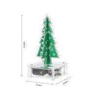 Kit De Aprendizaje Electrónico Para Hacer Una Árbol De Navidad LED DIY 37 Piezas Regalo De Navidad Colorido Y Fácil De Hacer - details 1