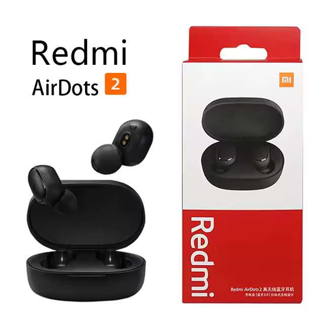 Xiaomi Redmi Airdots 2 Auriculares Bluetooth Deportivos Inalámbricos Con Micrófono Y Cancelación De Ruido Activos Estilo In-ear Para Música Y Gaming - 1