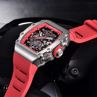 Reloj De Cuarzo Para Hombre PAGANI DESIGN 2023 Forma De Cuenco 40MM Vidrio De Zafiro Resistente Al Agua Y Luminoso Pulsera De Silicona Estilo Casual - details 11