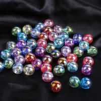 100Pcs/lot Perlas De Cristal Mixto AB Espaciador Plástico Para Creación De Joyería Hecha a Mano Pendientes Accesorios DIY - details 6