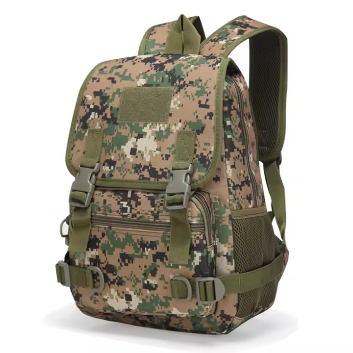 Mochila De 20L Mini Para Camping Y Trekking Al Aire Libre Con Múltiples Compartimentos Y Bolsillos Material Oxford - 1