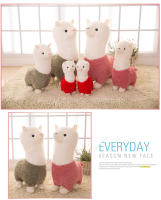 Muñeco De Peluche De Alpaca Lindo En 6 Colores Animal Kawaii Para Decoración De Hogar Y Juguete Para Niños Regalo De Cumpleaños Suave Y Cálido - details 2