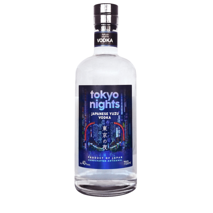 TOKYO NIGHTS JAPANESE YUZU VODKA 70CL 40%