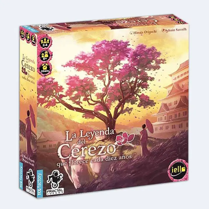 La Leyenda del Cerezo que florece cada Diez Años, juego de mesa familiar para 2 a 4 jugadores - Recolecta tanta flores como puedas - 1