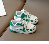 Zapatos Casuales Para Niños Y Niñas En PU Cuero Rojos Con Patrón De Puntos Cómodos Y Transpirables Zapatos De Camina Para Estudiantes Tallas Menores Verificación De Talla Sugerida - details 10