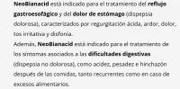 Neobianacid (acidez, reflujo, dificultades digestivas) 70 comprimidos de Aboca - details 2