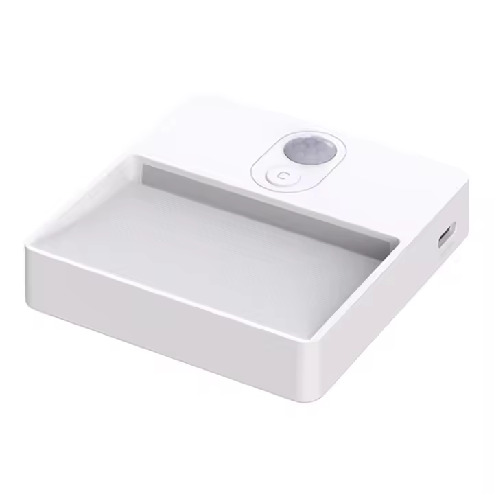 Lámpara LED Recargable Con Sensor De Movimiento RGB Para Armario Escalera Pasillo Iluminación Inductiva De Dormitorio - 1